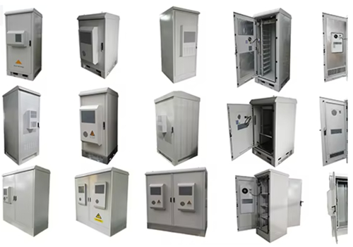 Outdoor battery cabinets