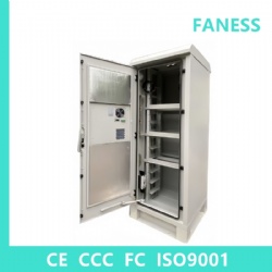 Outdoor telecom cabinets & enclosures with industrial air conditioner IP55 grade protection FA610